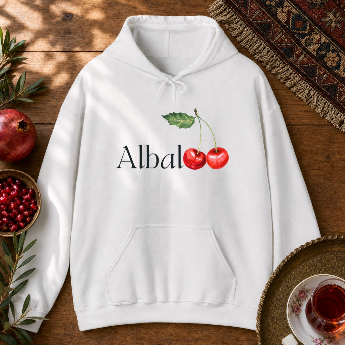 Albaloo Hoodie - White