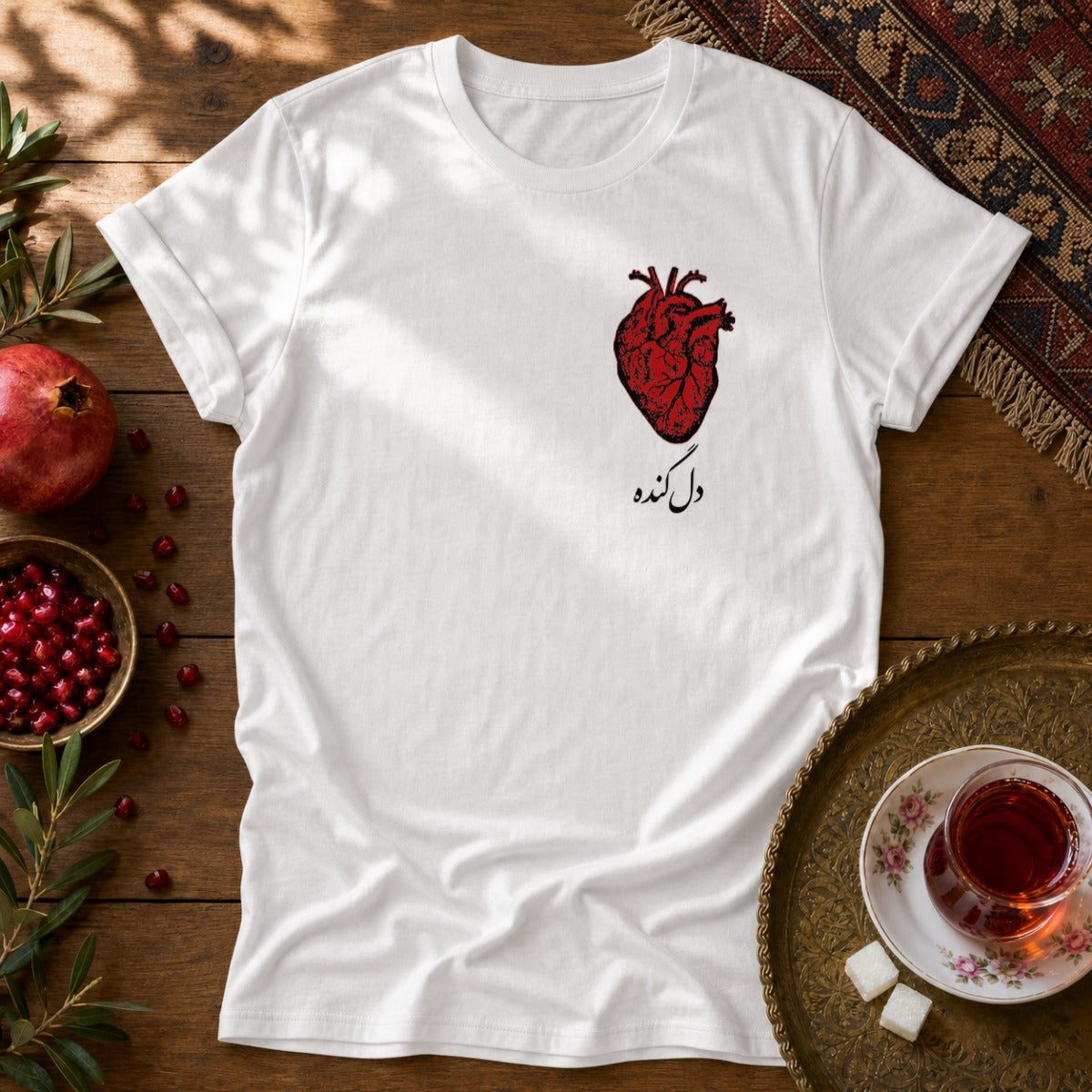 Del-Gondeh Unisex T-Shirt - White