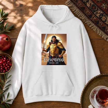 Esfandiyar Unbreakable ... Almost Hoodie - White