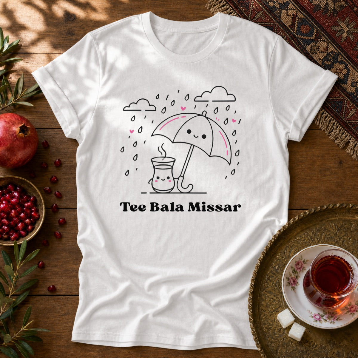 Tee Bala Missar Unisex T-Shirt - White