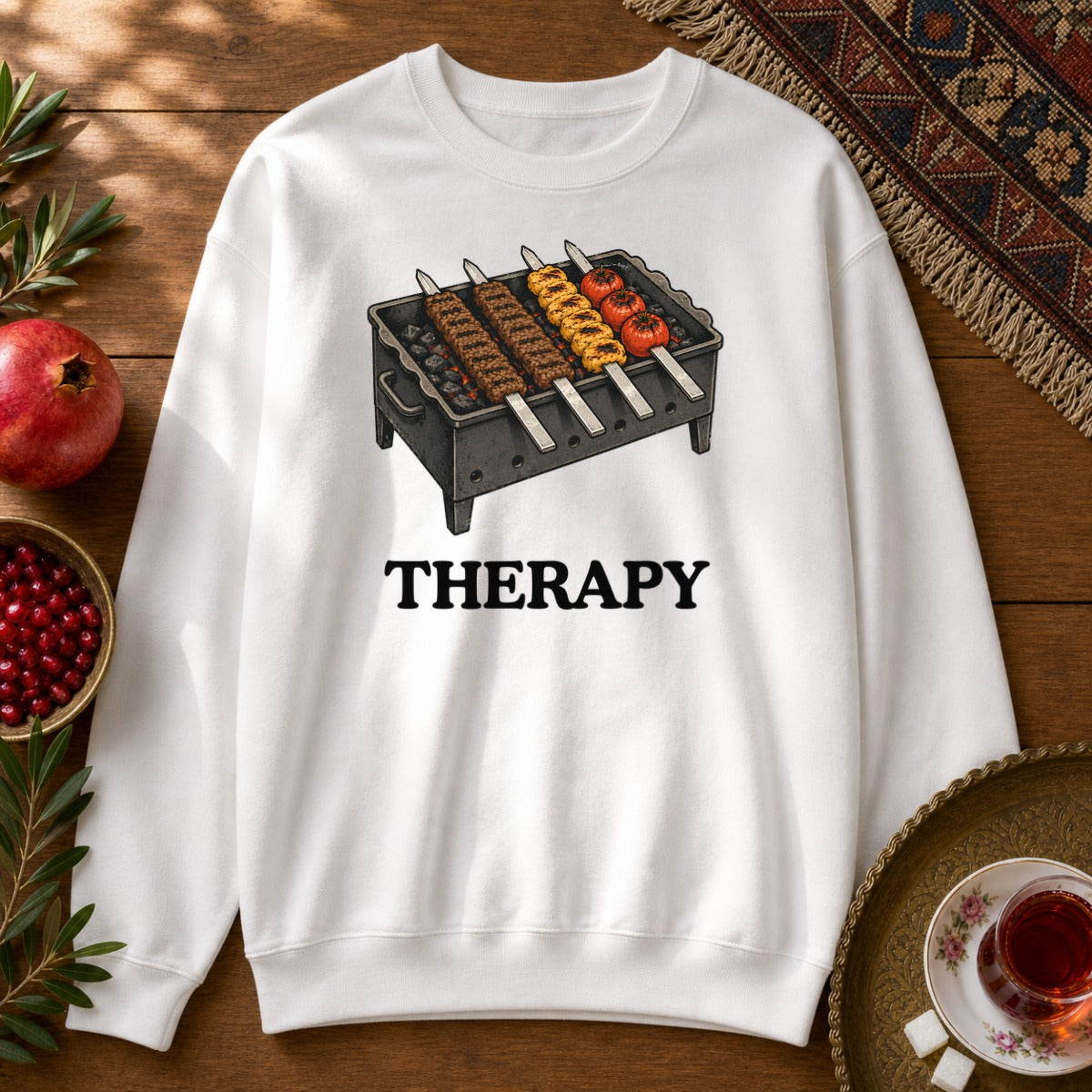 Therapy Sweatshirt - White