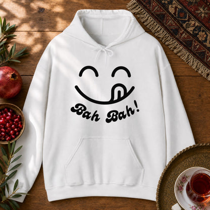 Bah Bah Hoodie - White