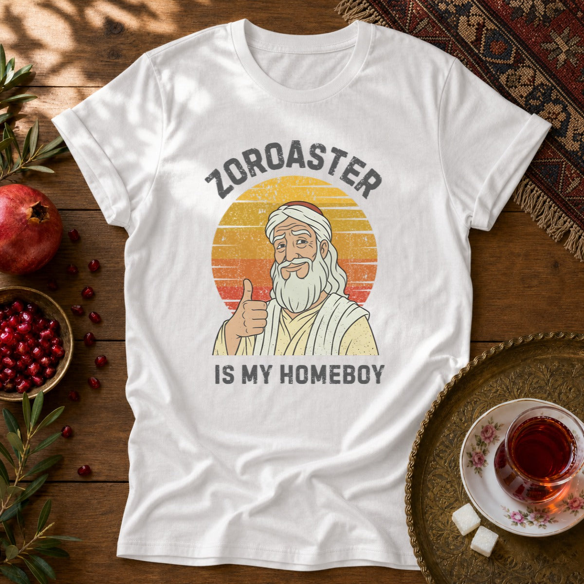 Zoroaster is my homeboy Unisex T-Shirt - White