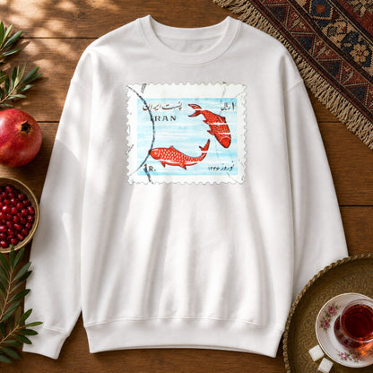 Nowruz Mahi Sweatshirt - White