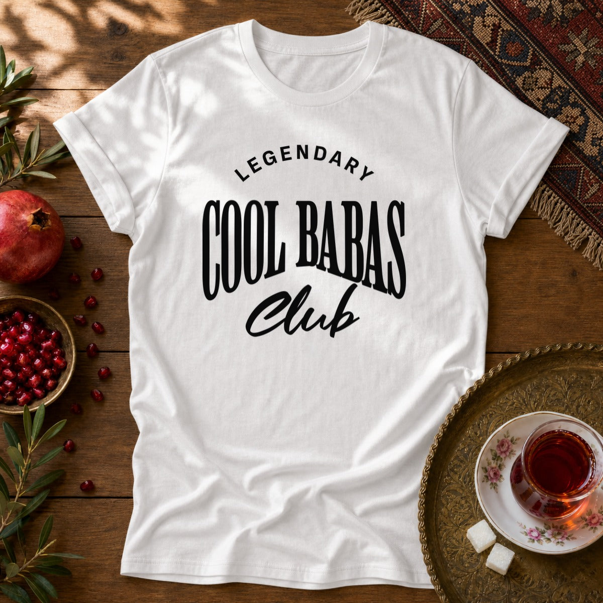 Cool Babas Club Unisex T-Shirt - White