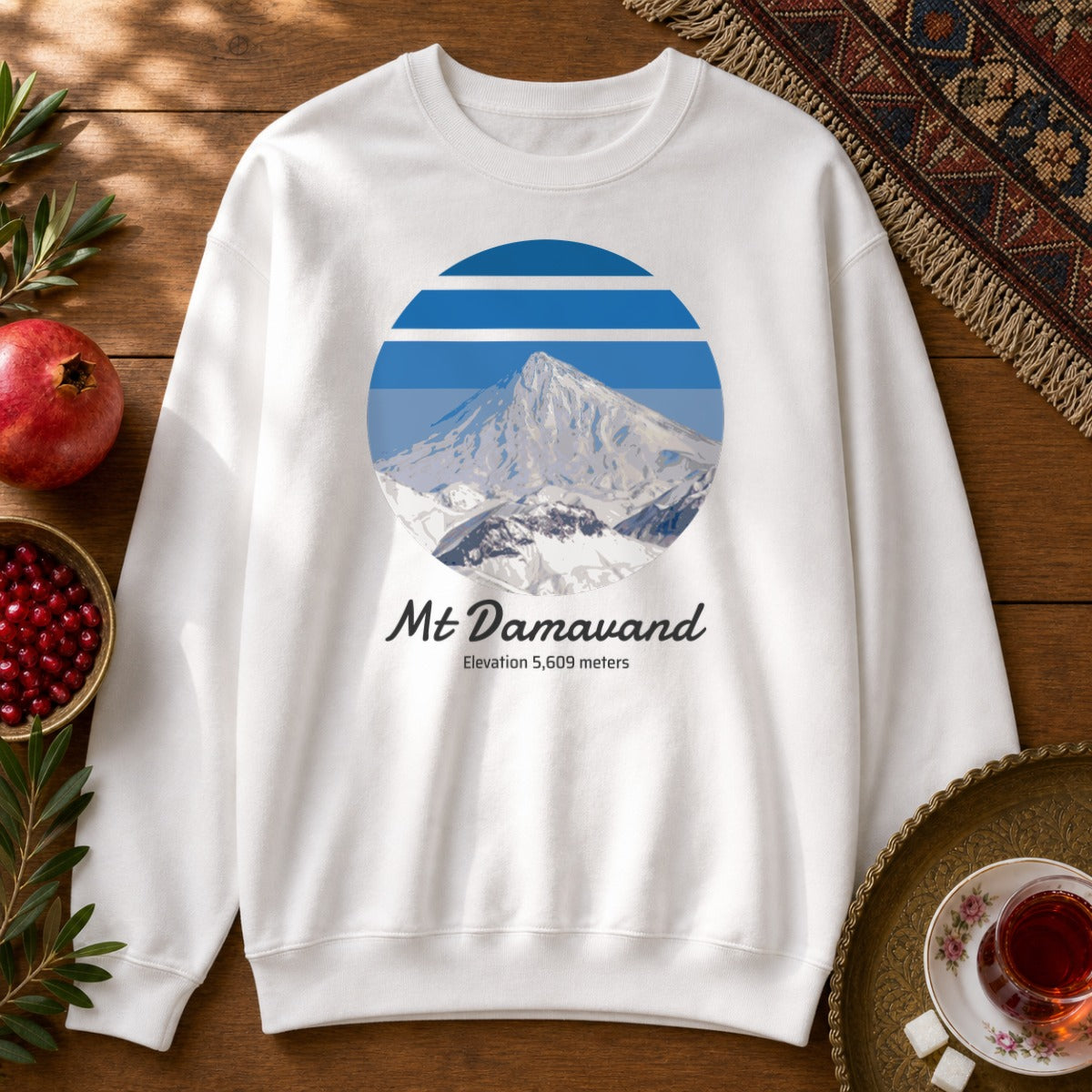 Damavand  Sweatshirt - White