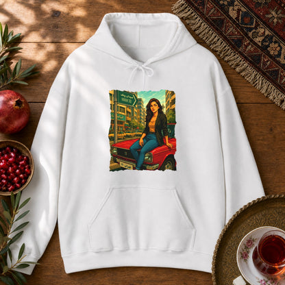 Paykan Girl Hoodie - White