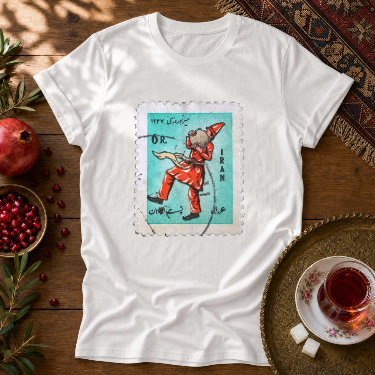 Mir-Nowruzi Unisex T-Shirt - White