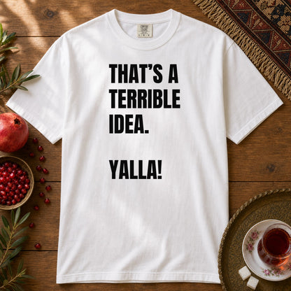Yalla! Premium Tee - White