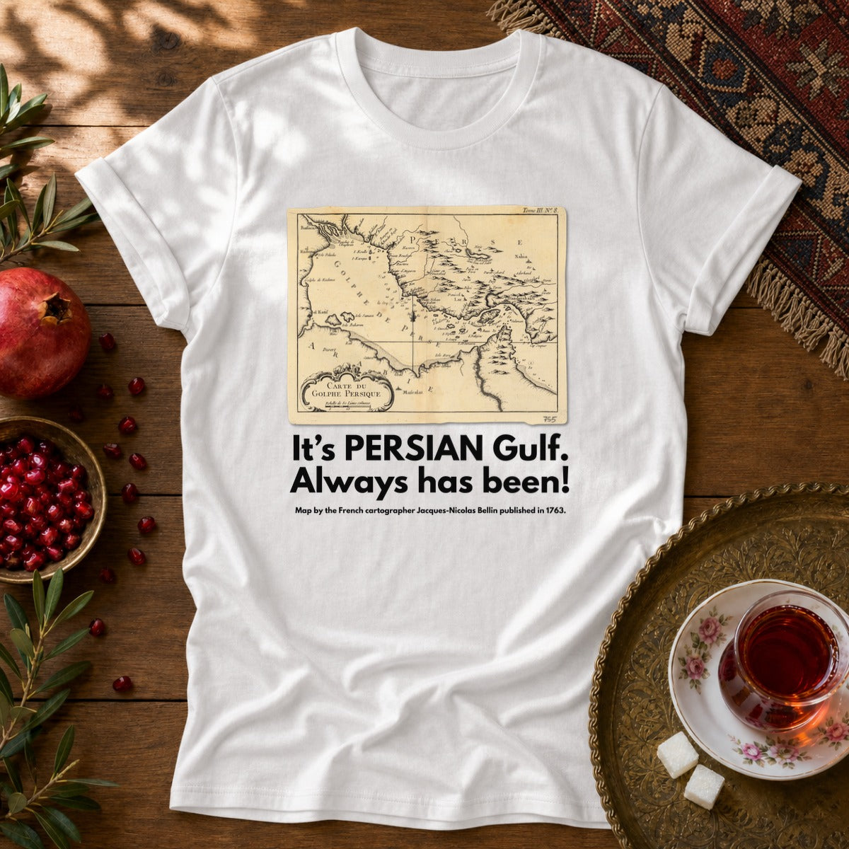 It's PERSIAN Gulf Unisex T-Shirt - White