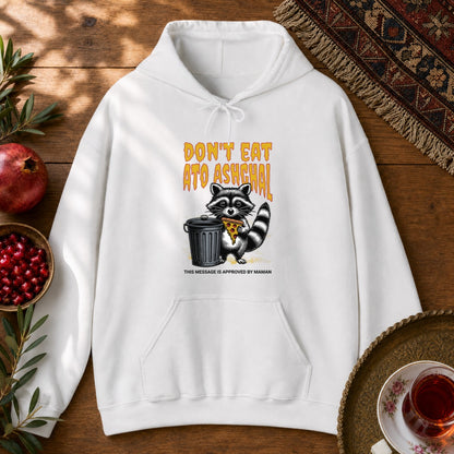 Don't Eat Ato Ashghal Hoodie - White