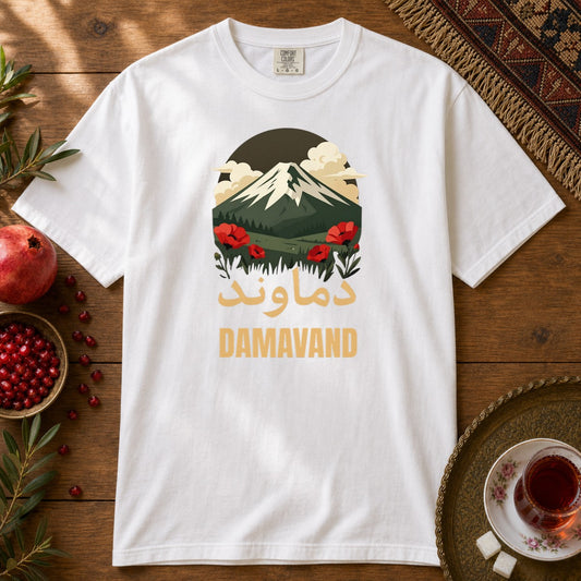 Damavand Dream Premium Tee - White