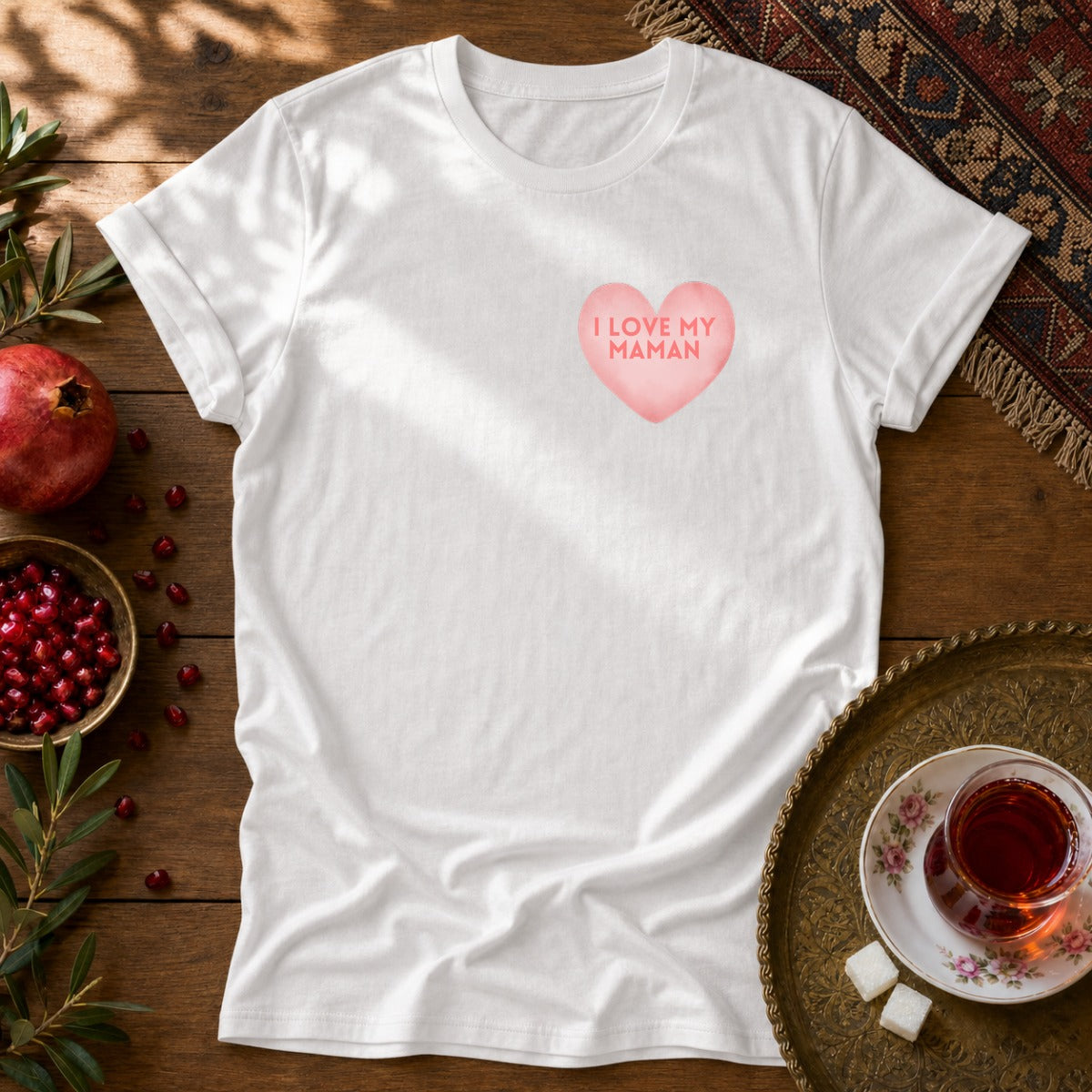I love my Maman Unisex T-Shirt - White