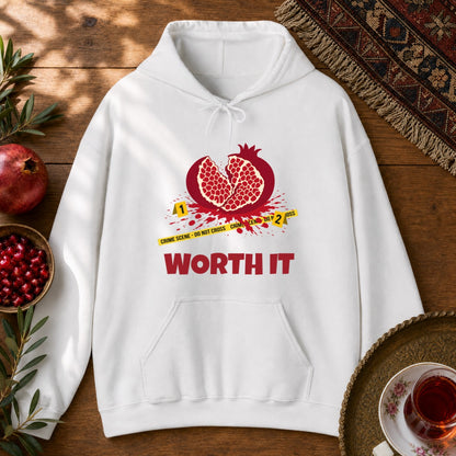 Worth It Hoodie - White