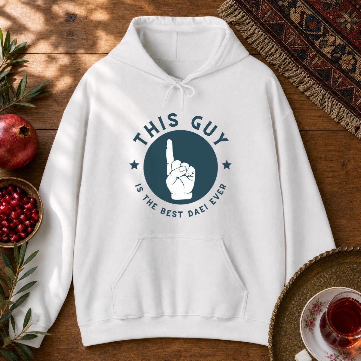 This Guy is the Best Daei Hoodie - White