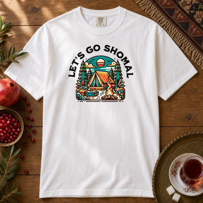 Let's Go Shomal Premium Tee - White