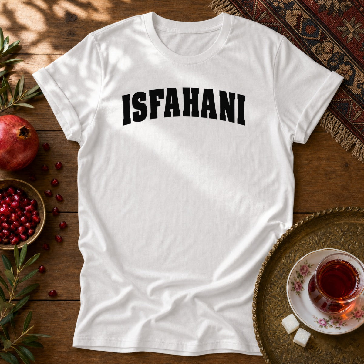 Isfahani Unisex T-Shirt - White