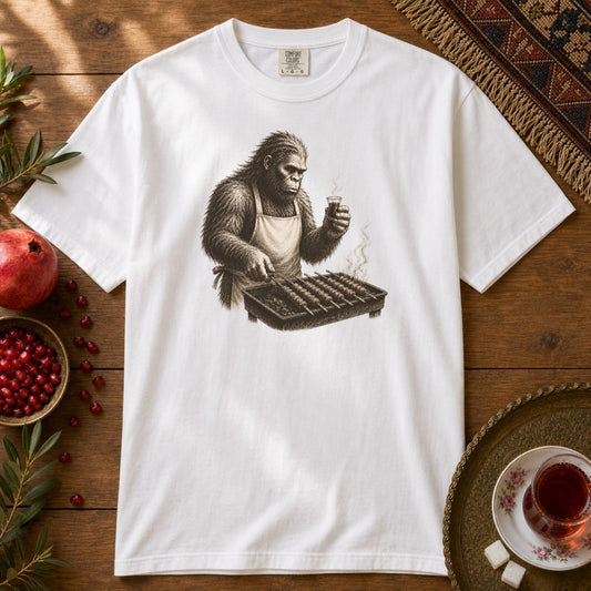 Big Foot in Iran Premium Tee - White
