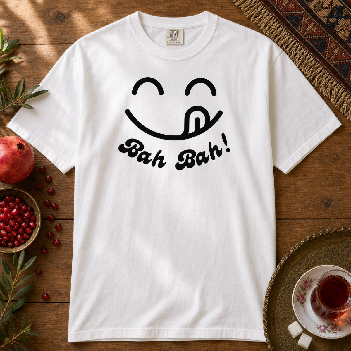 Bah Bah Premium Tee - White