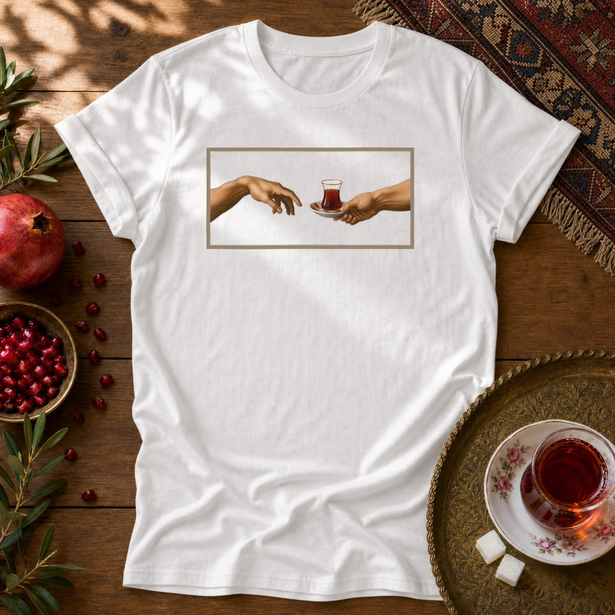 The Creation of Chayee Unisex T-Shirt - White
