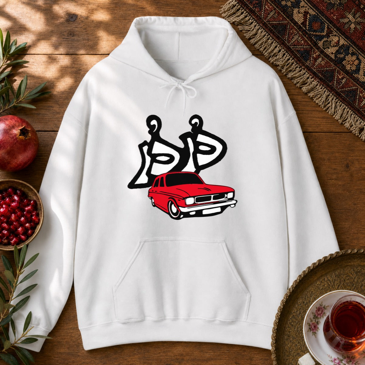 Dor Dor Hoodie - White