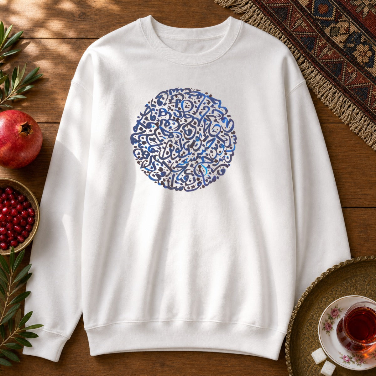 Dayereh Sweatshirt - White