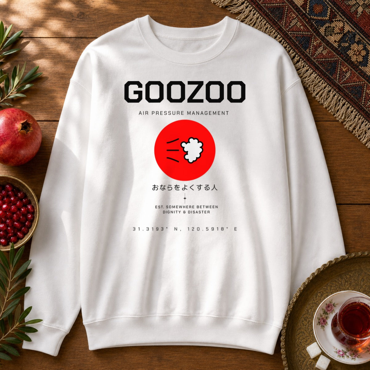 Goozoo Sweatshirt - White