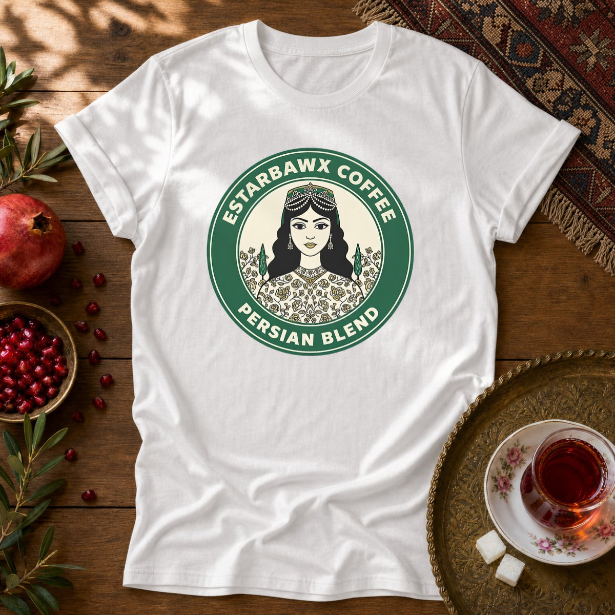Estarbawks Unisex T-Shirt - White
