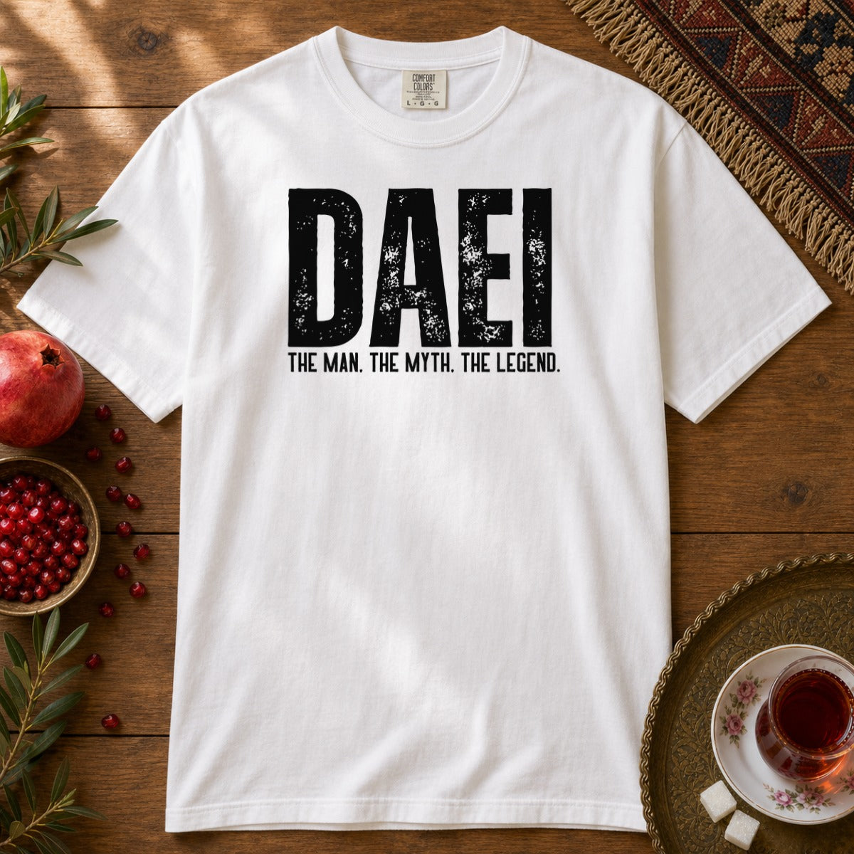 Daei, the myth Premium Tee - White
