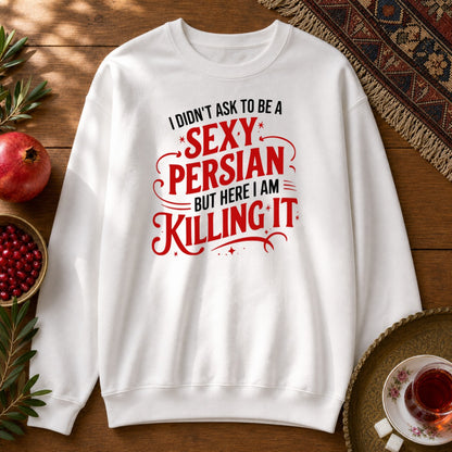 Sexy Persian Sweatshirt - White