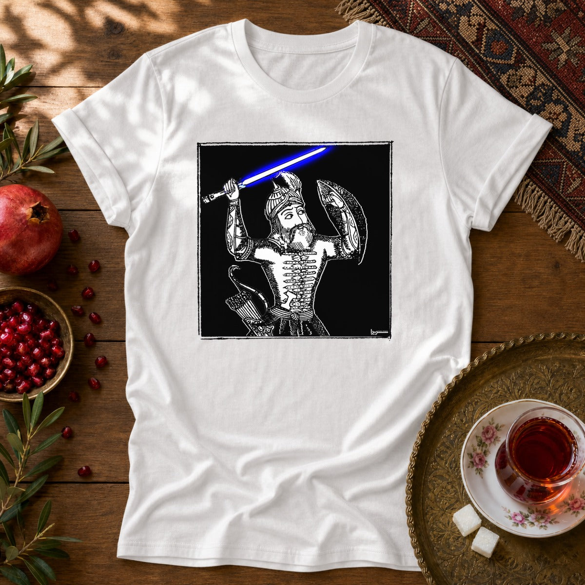 Rostam Skywalker Unisex T-Shirt - White