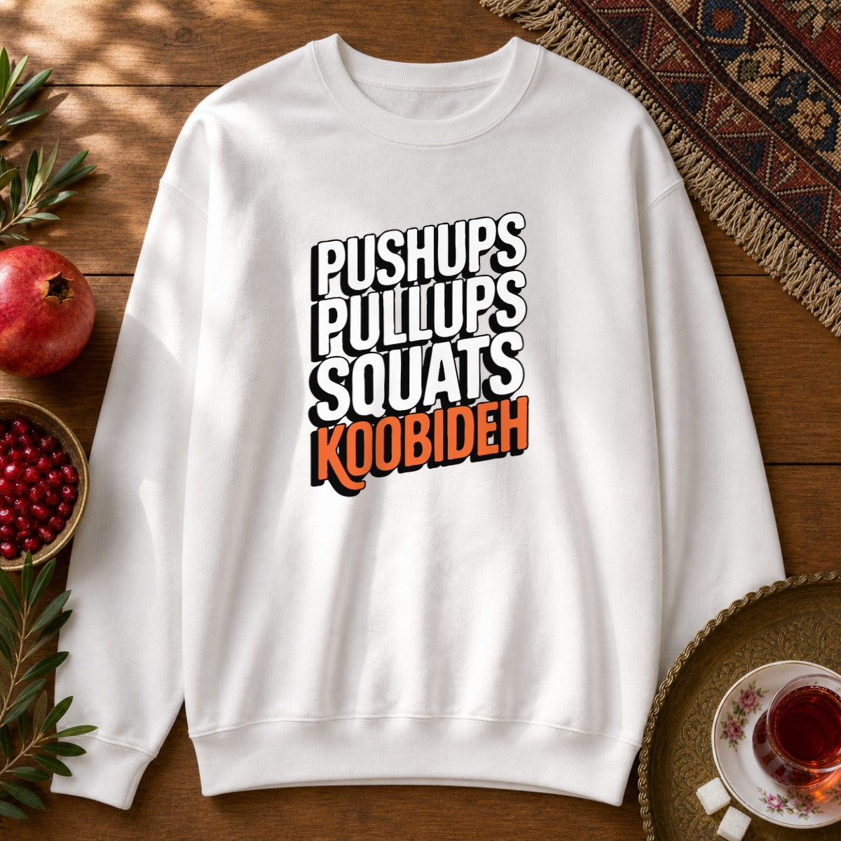 Koobideh Sweatshirt - White