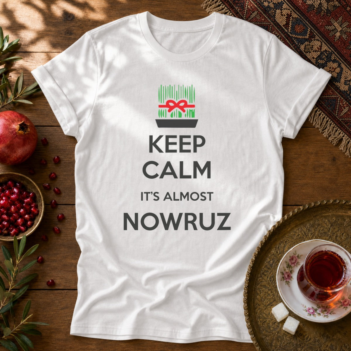 It's Almost Nowruz Unisex T-Shirt - White
