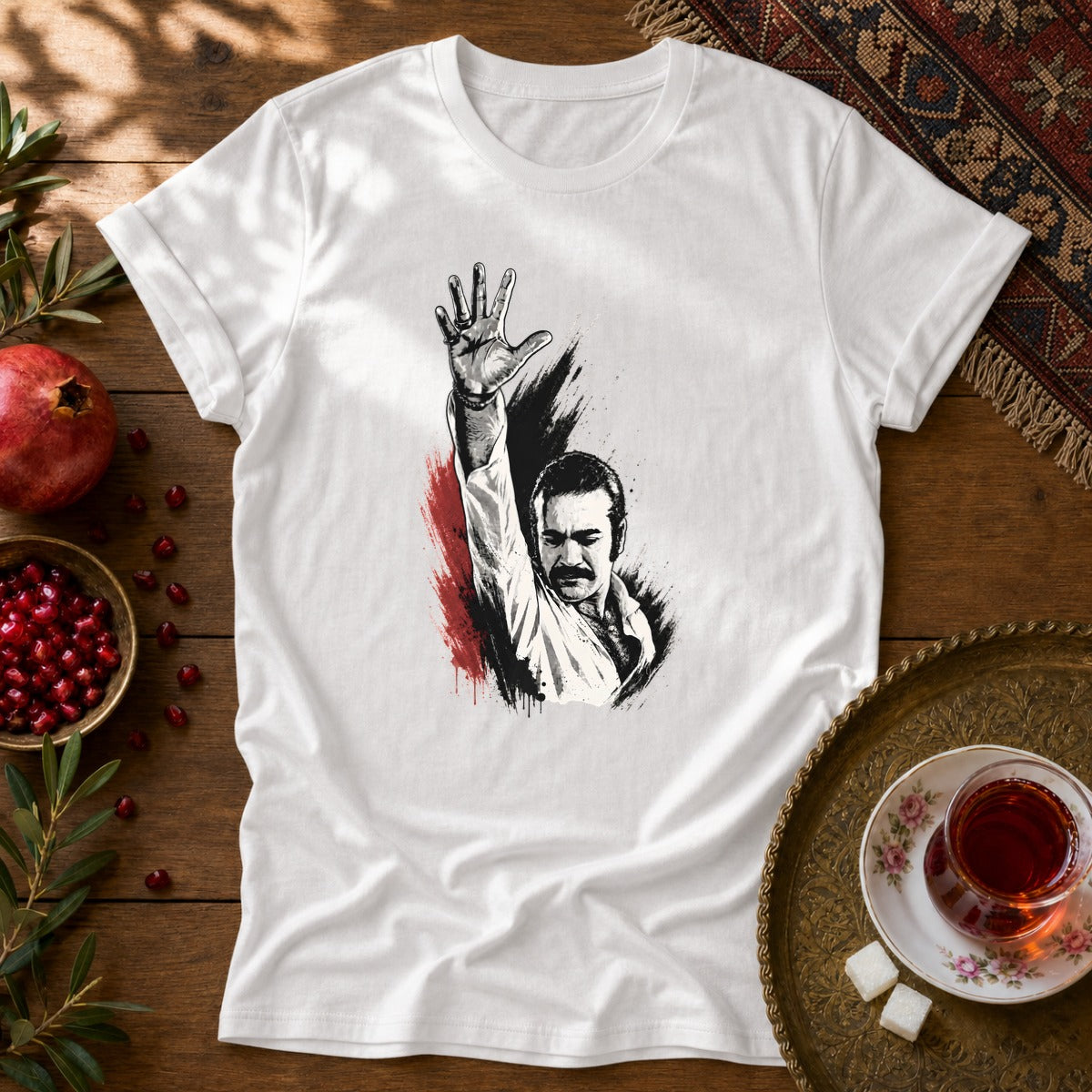 Fereydoun Unisex T-Shirt - White