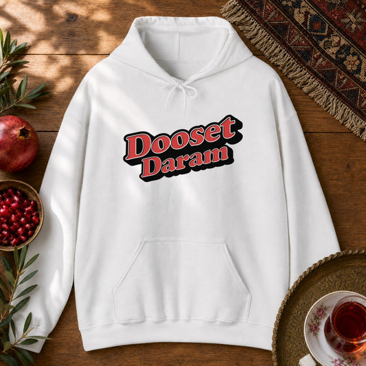 Dooset Daram Hoodie - White