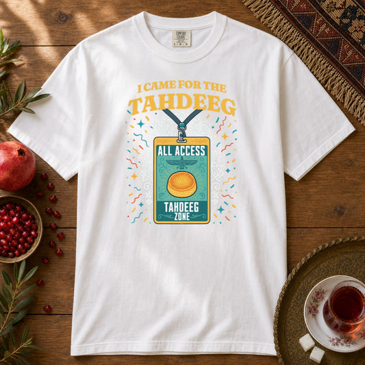 Tahdeeg VIP Premium Tee - White