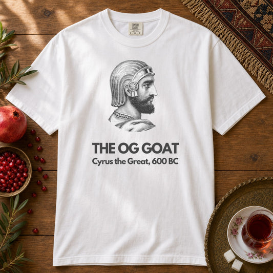 The OG GOAT Premium Tee - White