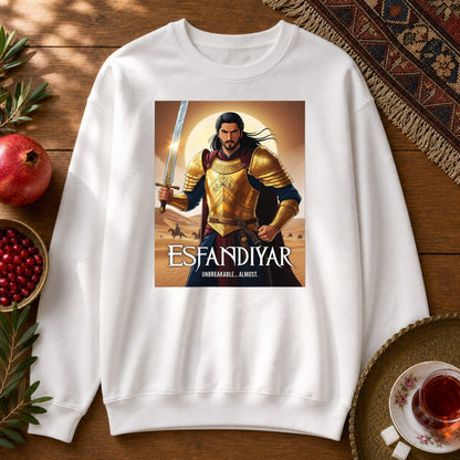 Esfandiyar Unbreakable ... Almost Sweatshirt - White