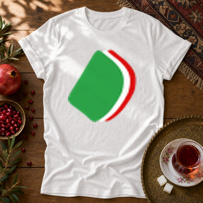 Flag Noqte Unisex T-Shirt - White