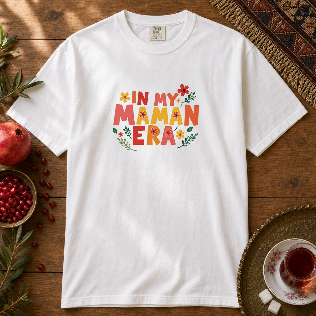 In My Maman Era Premium Tee - White