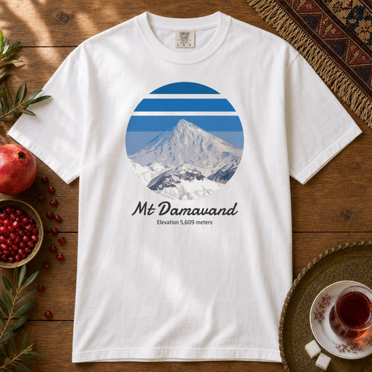 Damavand Premium Tee - White