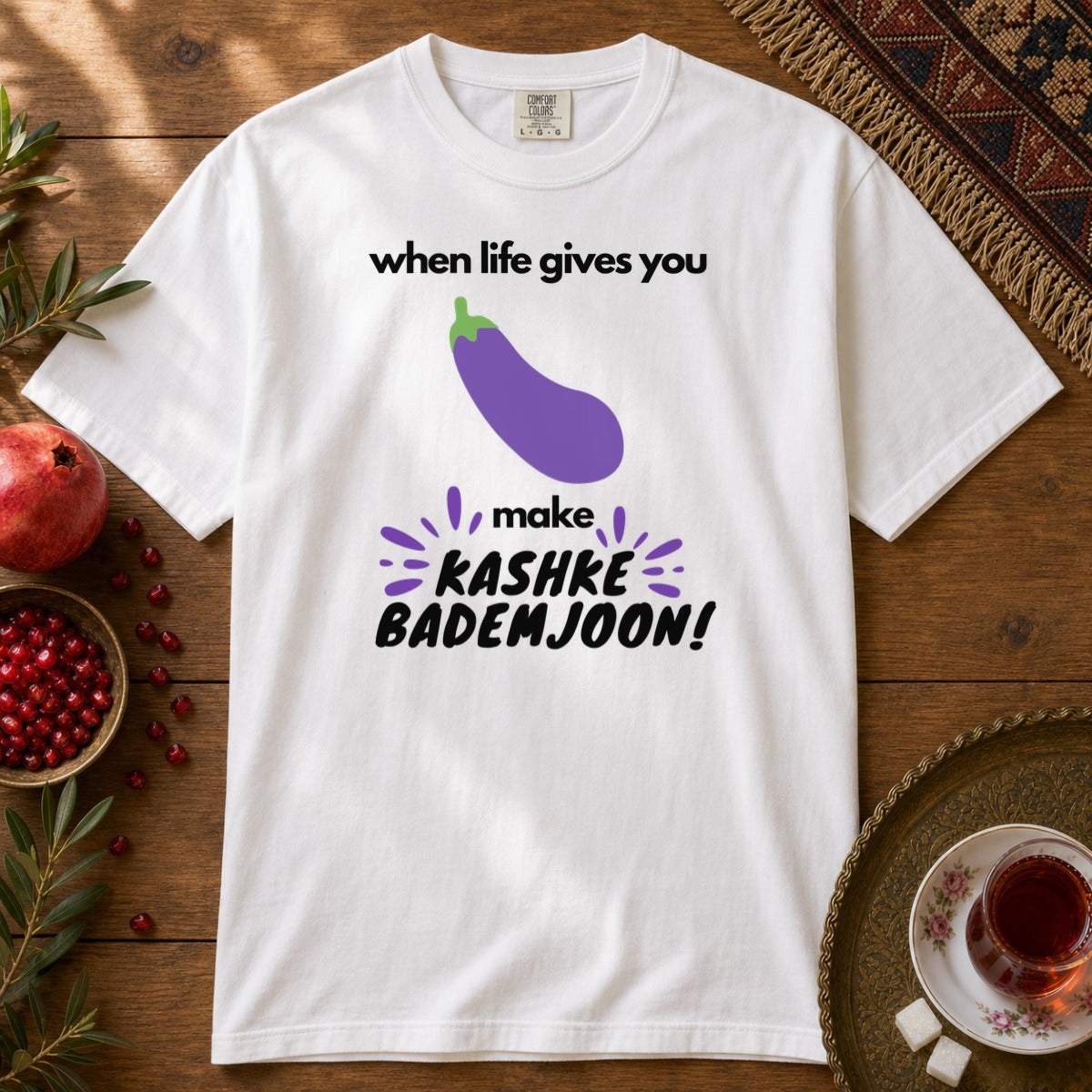 Bademjoon Premium Tee - White