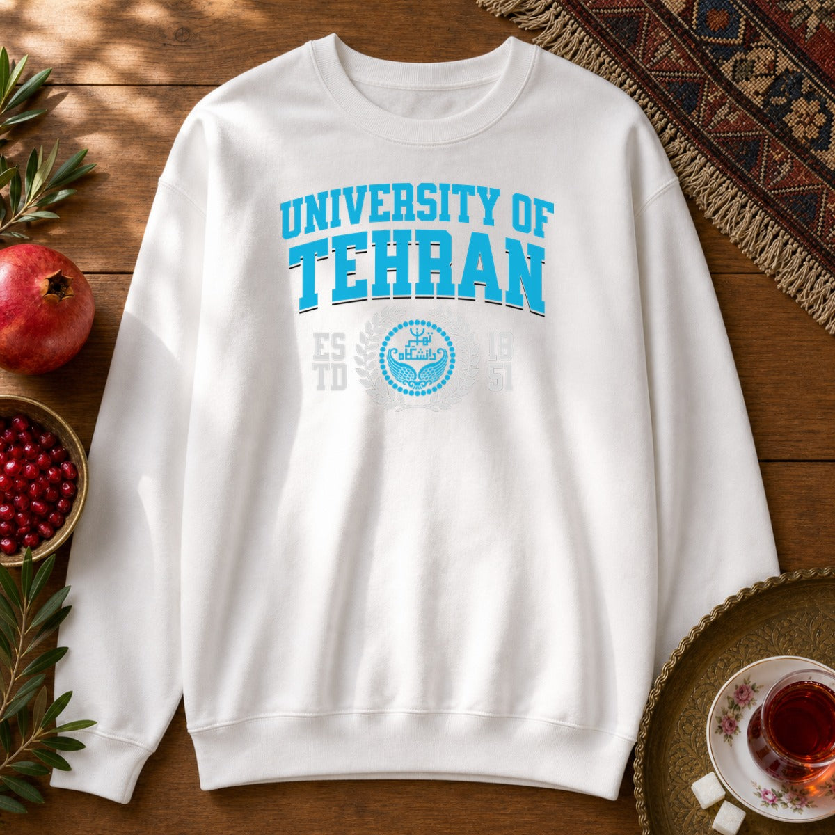 University of Tehran Sweatshirt - White