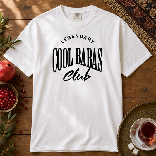Cool Babas Club Premium Tee - White