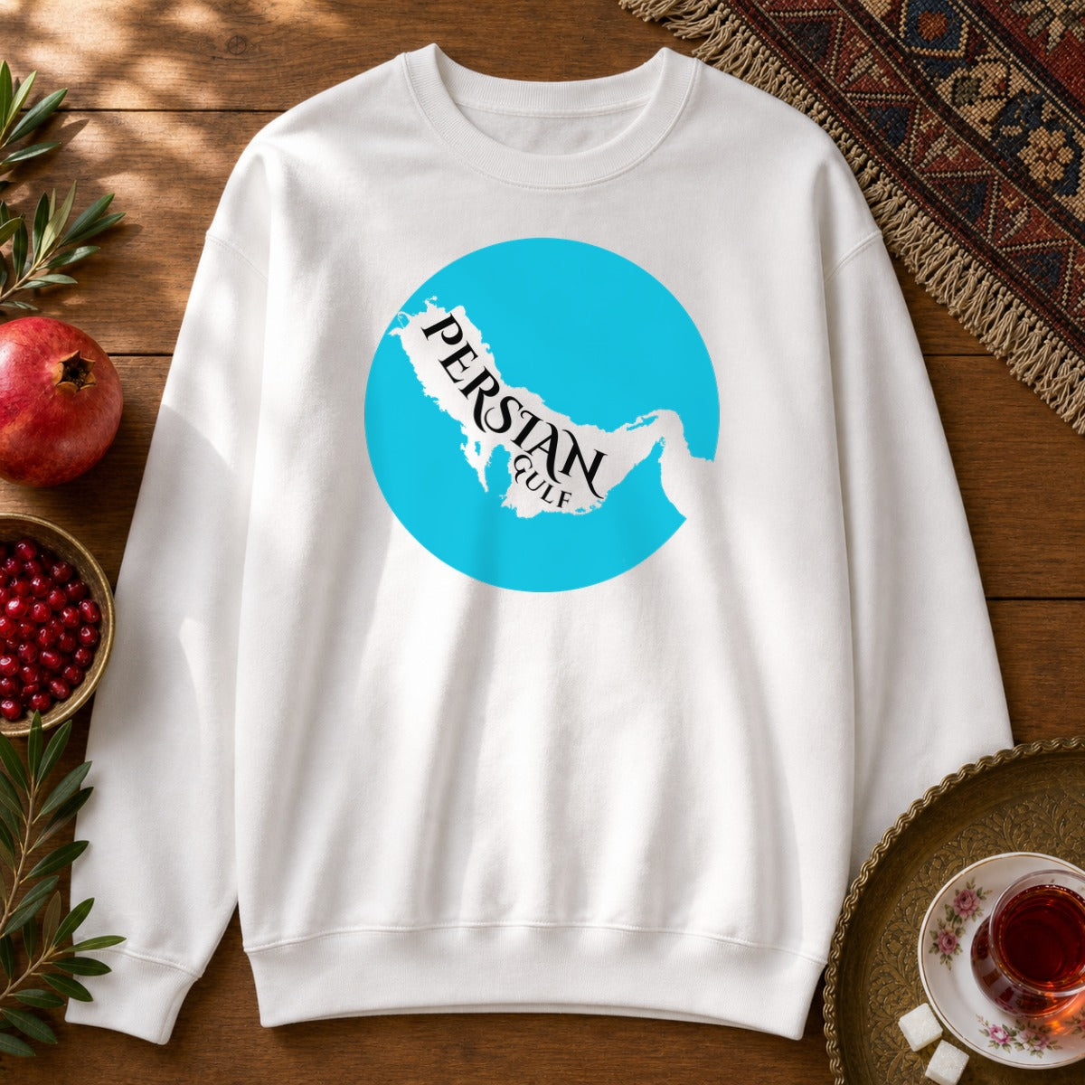 Persian Gulf Sweatshirt - White