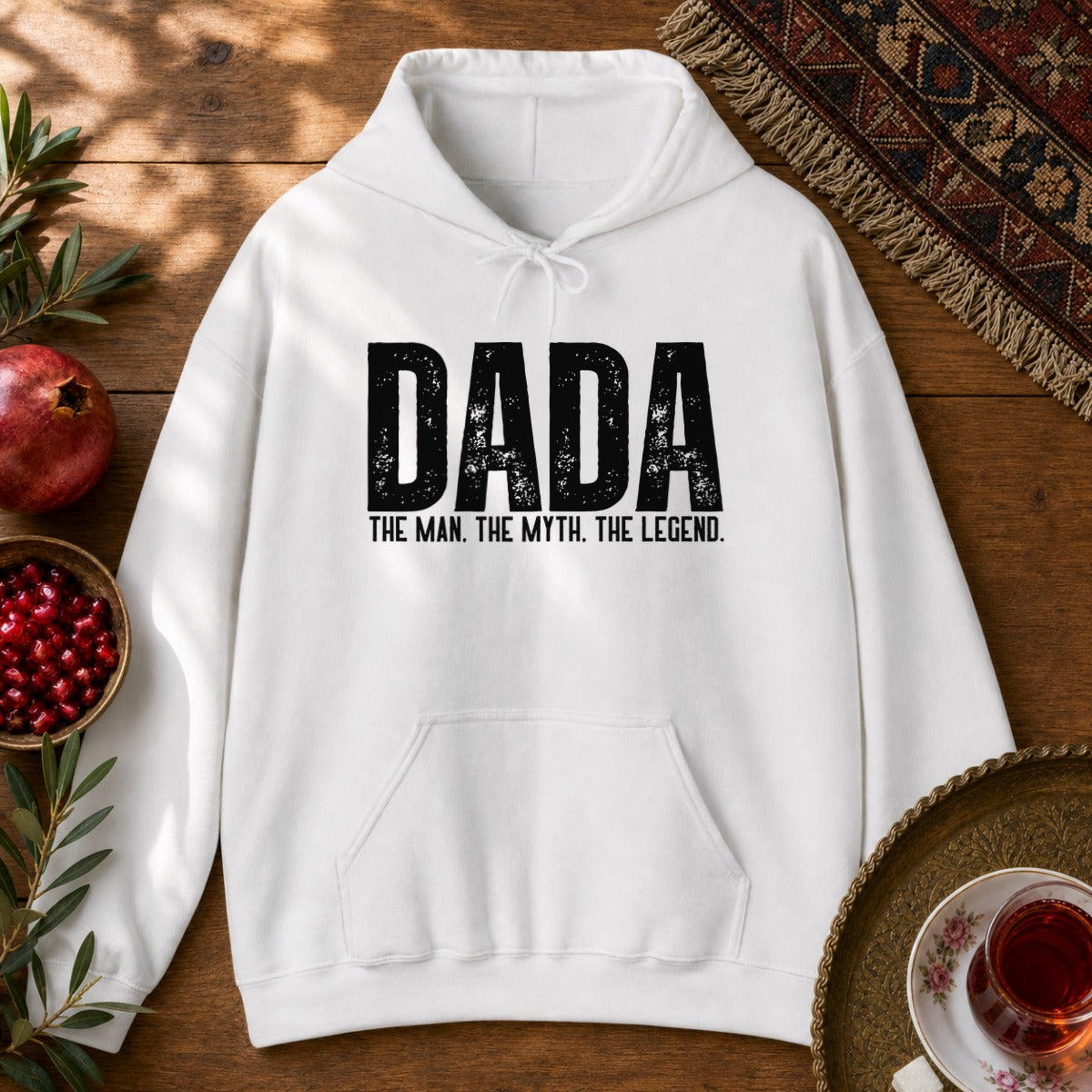 Dada, the myth Hoodie - White