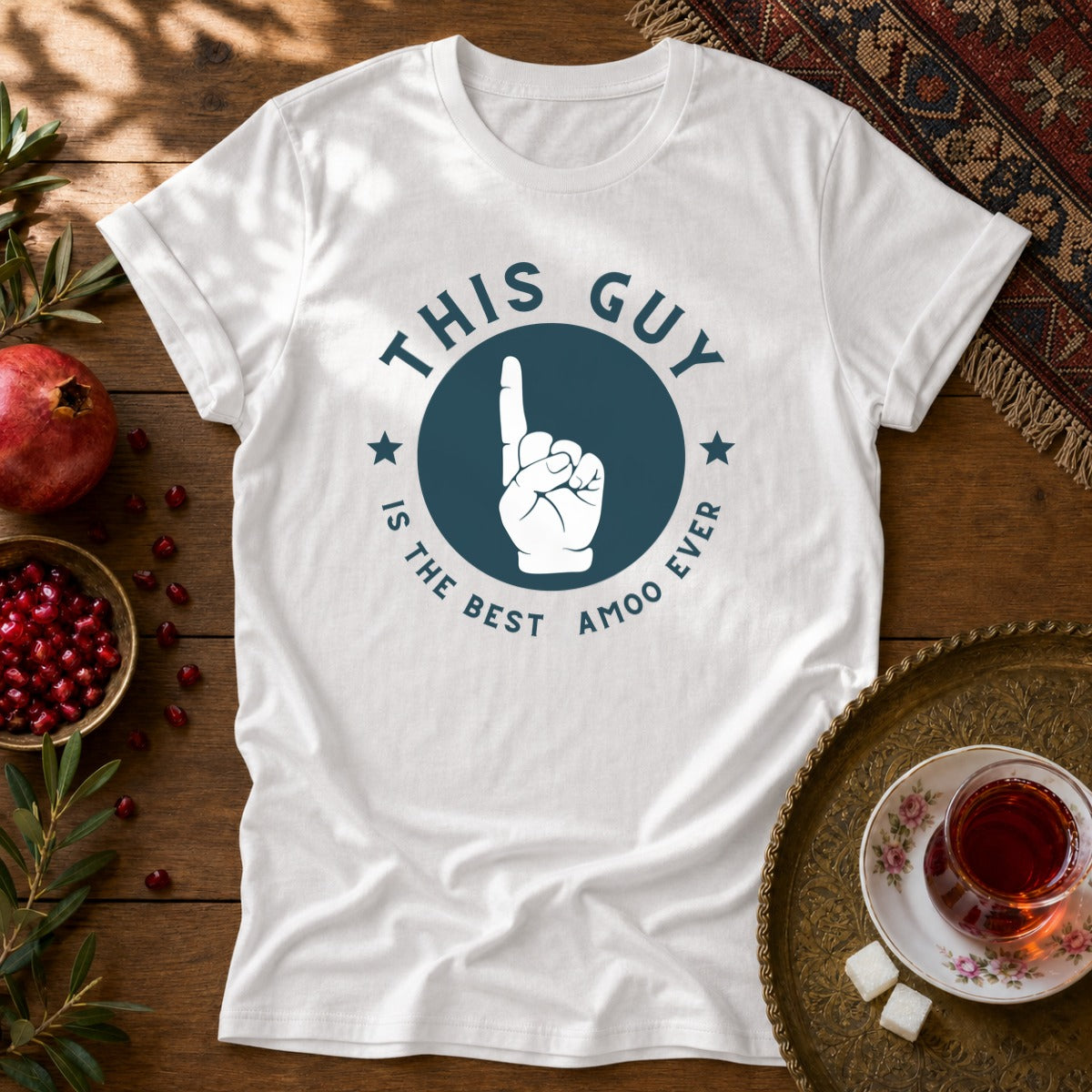 This guy is the best Amoo Unisex T-Shirt - White