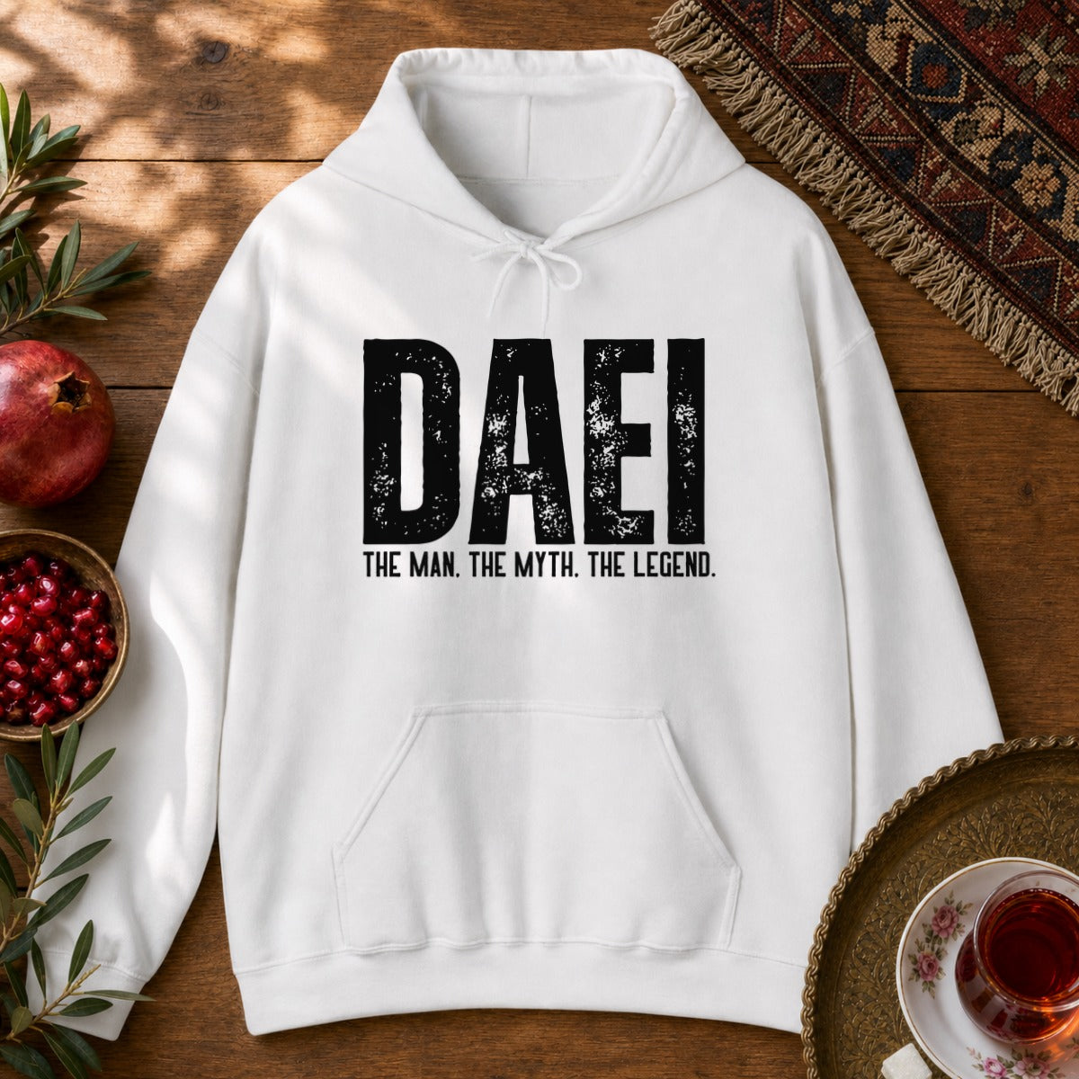 Daei, the myth Hoodie - White