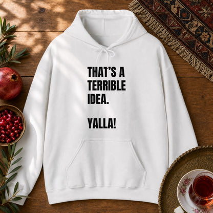 Yalla! Hoodie - White