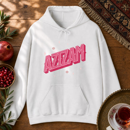 Azizam Vintage Hoodie - White